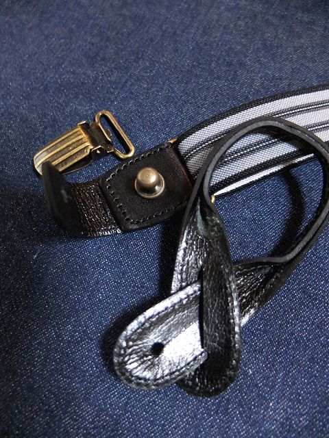 画像: ORGUEIL オルゲイユ - Suspender　Black　【MADE IN JAPAN】