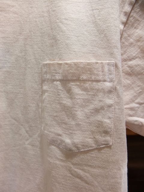 画像: PHERROW'S フェローズ - ポケT ポケット付きTシャツ　S.ホワイト