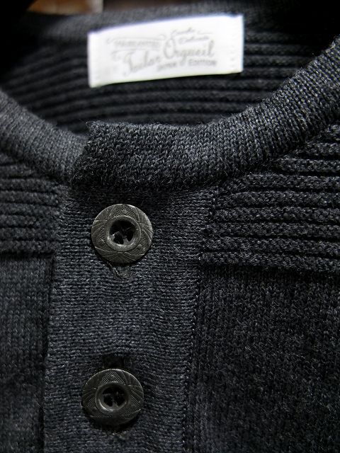 画像: ORGUEIL オルゲイユ - Short Sleeve Knit　Black【MADE IN JAPAN】