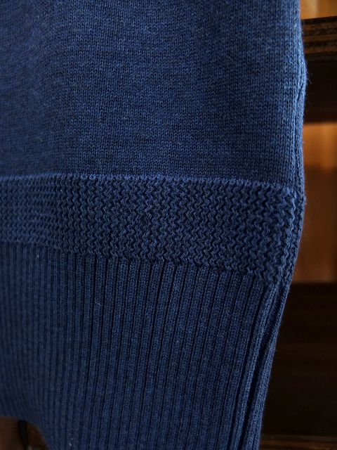 画像: ORGUEIL オルゲイユ - Short Sleeve Knit　Blue【MADE IN JAPAN】