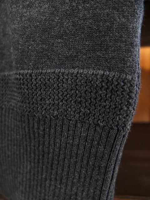 画像: ORGUEIL オルゲイユ - Short Sleeve Knit　Black【MADE IN JAPAN】
