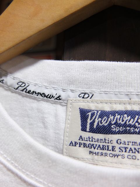 画像: PHERROW'S フェローズ - ”NMRA-1991” プリントTシャツ　ホワイト