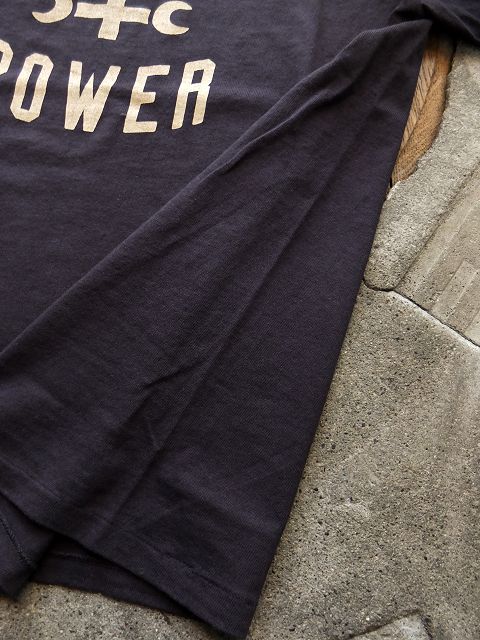 画像: PHERROW'S フェローズ -  ”MOTOR POWER”プリントTシャツ　S,ブラック　【MADE IN JAPAN】