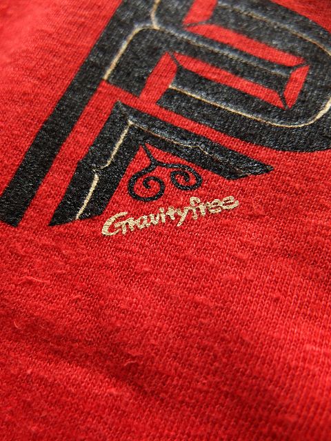 画像: GOHEMP ART LABO ゴーヘンプ - "pacific ring" by Gravityfree S/SL TEE　POPPY RED