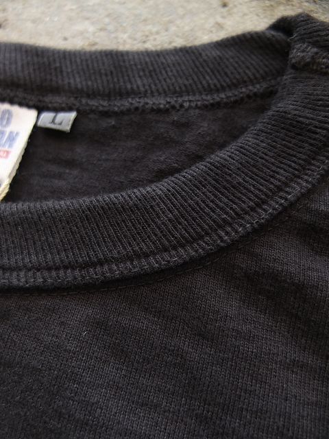画像: STUDIO D'ARTISAN ダルチ - 吊り編みプリントTシャツ　ブラック　【MADE IN JAPAN】　