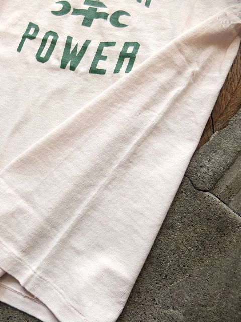 画像: PHERROW'S フェローズ -  ”MOTOR POWER”プリントTシャツ　S,ホワイト　【MADE IN JAPAN】