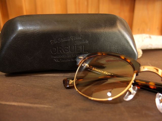 画像: ORGUEIL オルゲイユ - Sirmont Glasses　D-Brown　【MADE IN JAPAN】