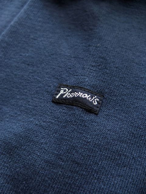 画像: PHERROW'S フェローズ - バスクシャツ・ロンTee　G.ネイビー　【MADE IN JAPAN】