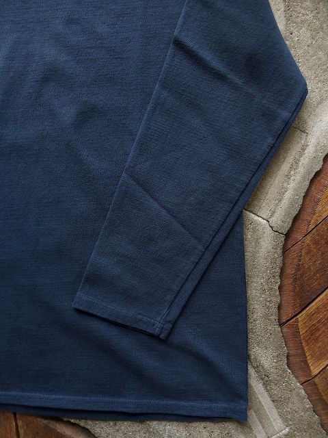 画像: PHERROW'S フェローズ - バスクシャツ・ロンTee　G.ネイビー　【MADE IN JAPAN】