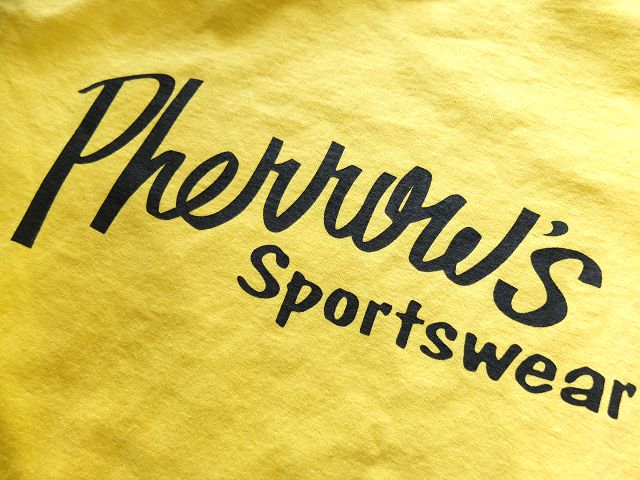 画像: PHERROW'S フェローズ - ''PHERROW'S''定番ロゴTシャツ　レモン