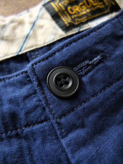 画像: ORGUEIL オルゲイユ - Work Pants　Blue 【MADE IN JAPAN】