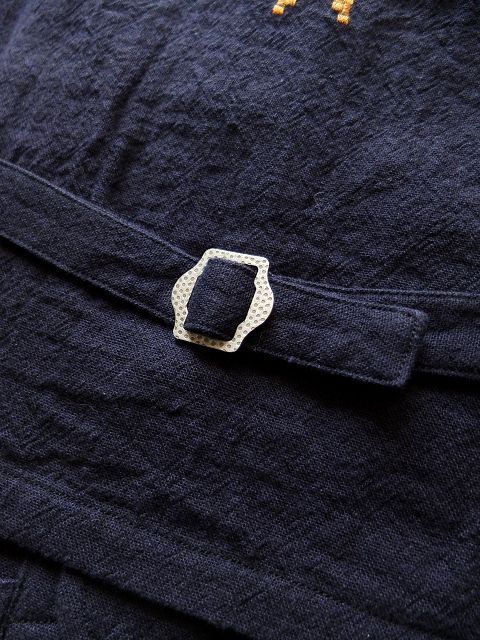 画像: PHERROW'S フェローズ - チマヨ柄刺繍 ベスト　ネイビー　【MADE IN JAPAN】
