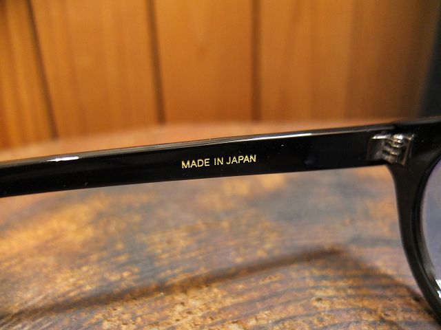 画像: PHERROW'S フェローズ - ボストン型 サングラス　ブラック/ブルー　【MADE IN JAPAN】