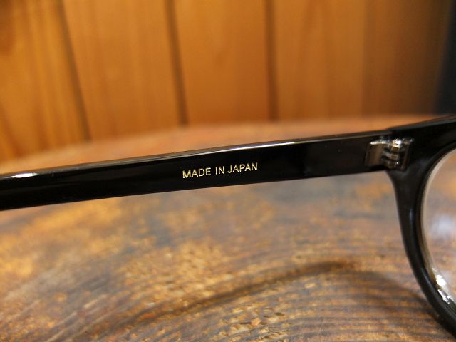 画像: PHERROW'S フェローズ - ボストン型 サングラス　ブラック/クリア　【MADE IN JAPAN】