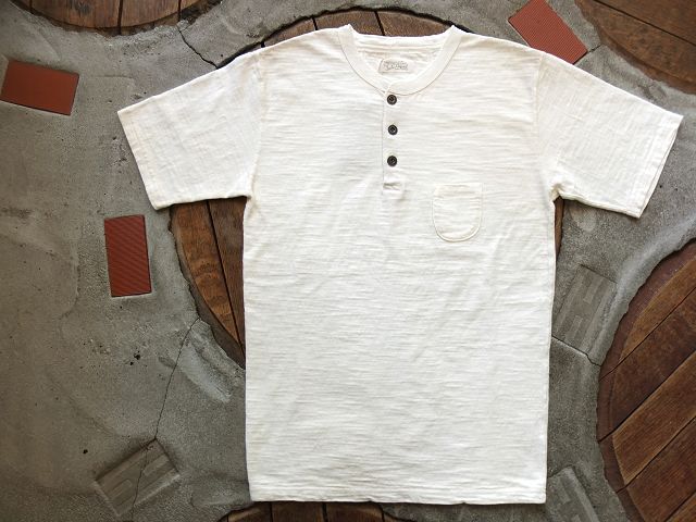 画像: ORGUEIL オルゲイユ - Henry T-Shirt　White　【MADE IN JAPAN】