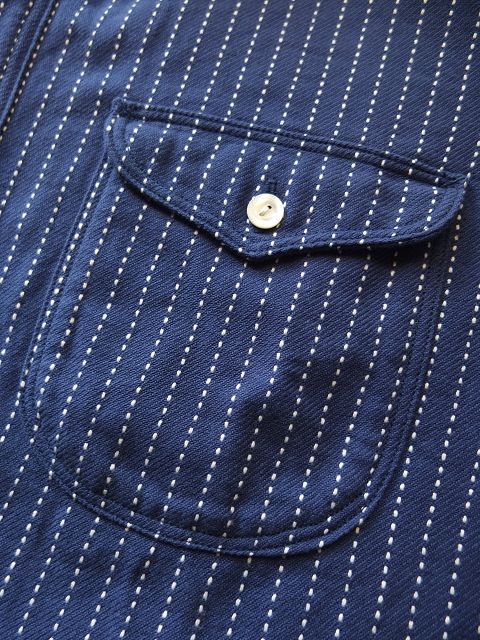 画像: ORGUEIL オルゲイユ - Short Sleeve Shirt　	Indigo　【MADE IN JAPAN】