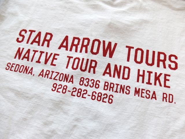 画像: PHERROW'S フェローズ - STAR ARROW TOUR Tシャツ　ホワイト