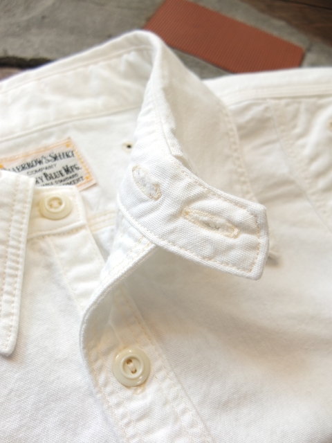 画像: PHERROW'S フェローズ -  '40年代モデルワークシャツ 　ホワイトシャンブレー　【MADE IN JAPAN】