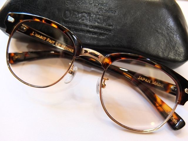 画像: ORGUEIL オルゲイユ - Sirmont Glasses　L-Brown　【MADE IN JAPAN】