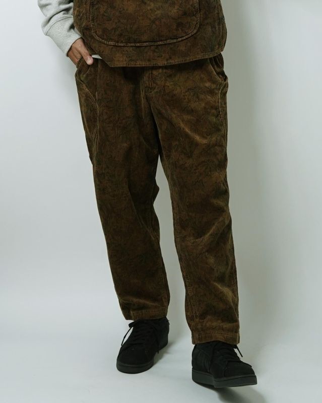 GOHEMP ゴーヘンプ - HIGH EXPLORER PANTS: BROWN - Faded Blue