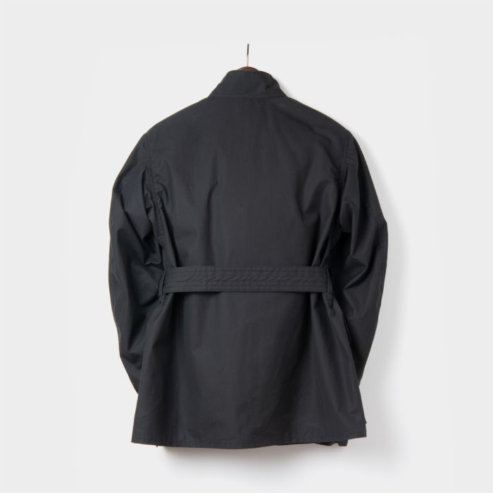 ORGUEIL オルゲイユ - Oiled Cloth Jacket : BLK - Faded Blue